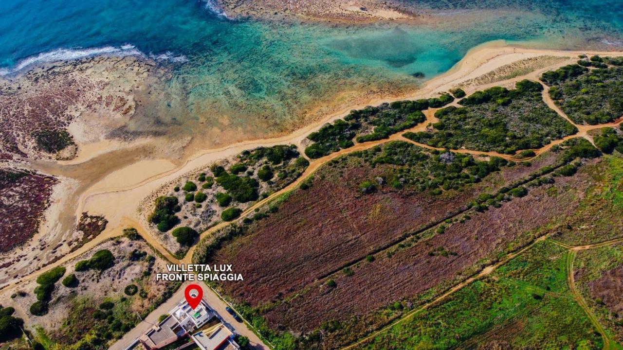 Villette Lux Fronte Spiaggia - Torre Pali Exterior foto
