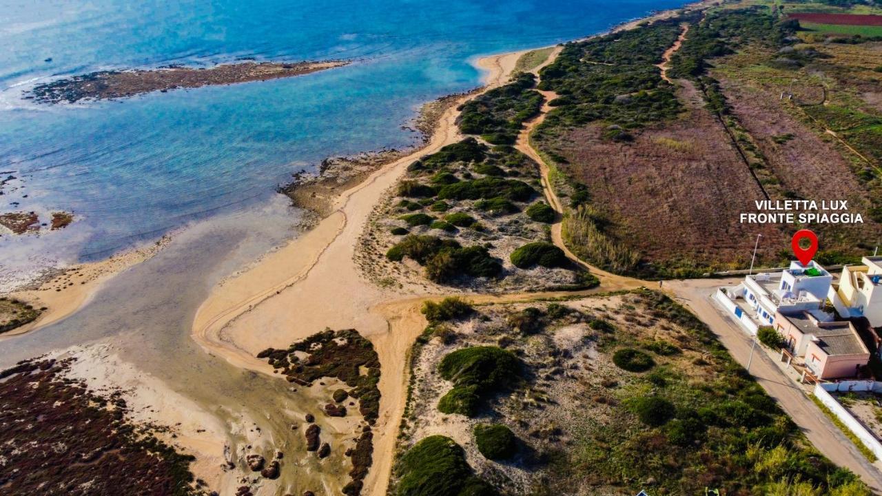 Villette Lux Fronte Spiaggia - Torre Pali Exterior foto